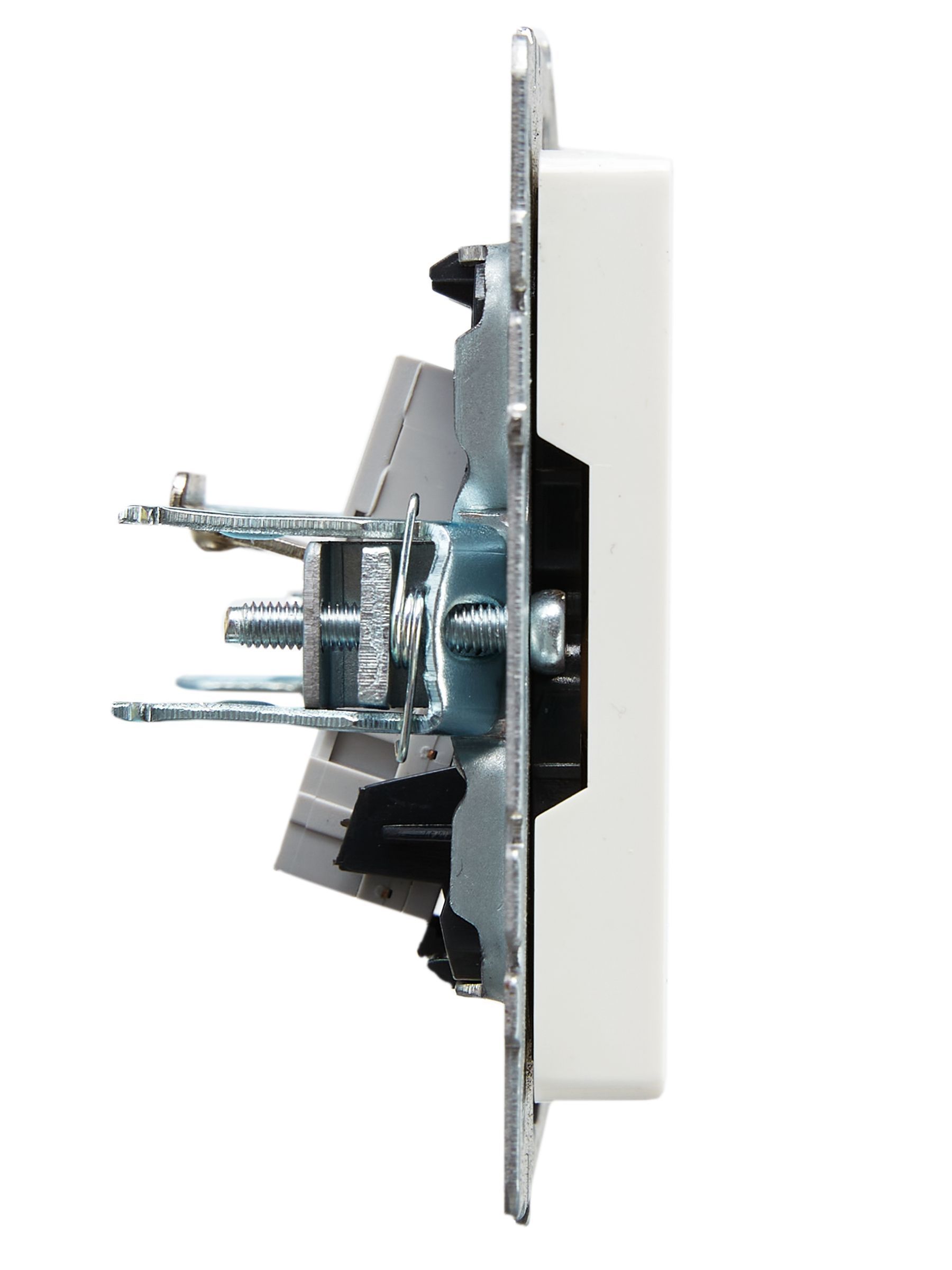 BRITE Розетка телефонная RJ11 РТ10-БрБ белый IEK - Фото 5