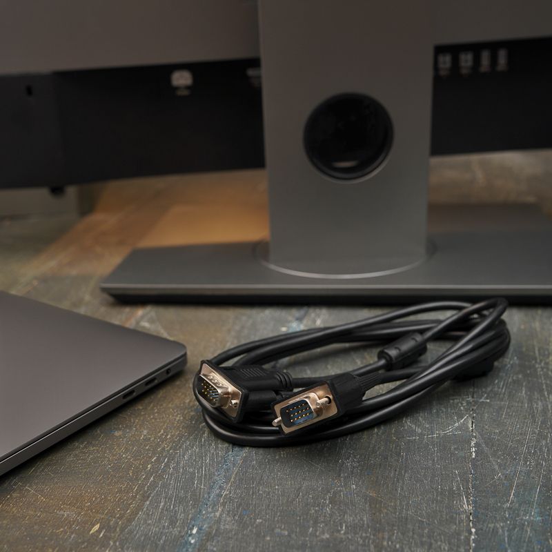 Шнур шт. VGA - шт. VGA 1,8м с ферритами REXANT - Фото 2