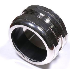 Кабельный ввод  М  80х2 латунный УТ1,5 IP66/IP67/IP68 (d кабеля 55-62 мм) ГОФРОМАТИК (ЗЭТАРУС) zeta30126