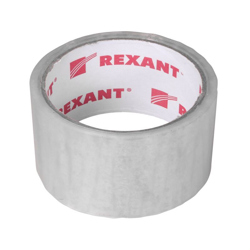Скотч упаковочный 48 мм х 50 мкм, прозрачный, (рулон 36 м) REXANT 09-4201