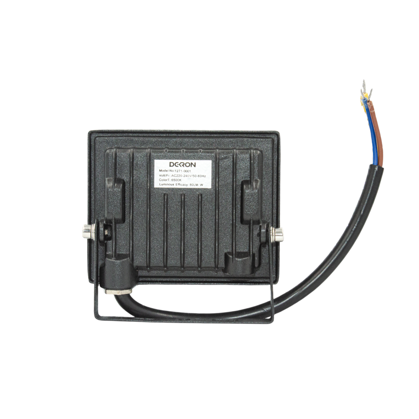 Прожектор светодиодный 10Вт, 800лм, 6500K, черный, IP65  - Фото 13