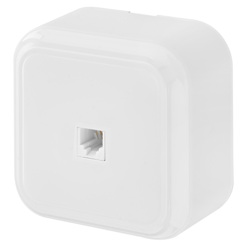 Розетка телефонная четырехконтактная открытой установки ТР4-017 - Фото 3