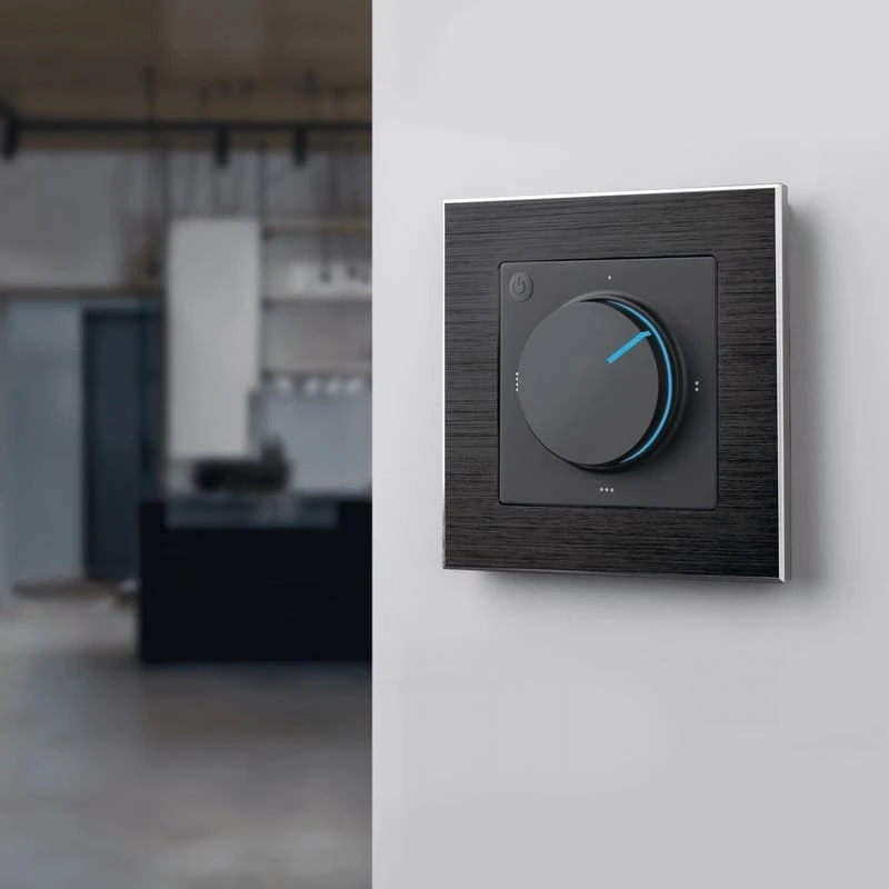 Рамка на 1 пост Aluminium (черный алюминий) Werkel - Фото 3