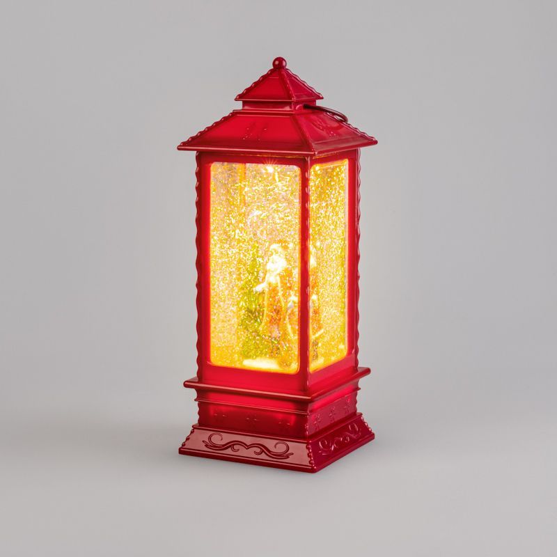 Декоративный LED-фонарь с эффектом снегопада и подсветкой Дед Мороз, теплое белое свечение NEON-NIGHT 501-062