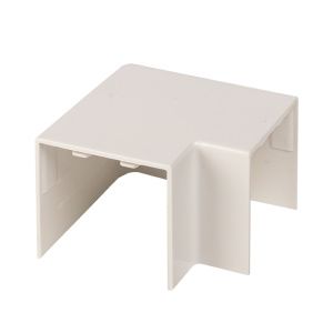 Поворот 90 гр. (40х40) (4 шт) белый EKF-Plast abw-40-40x4