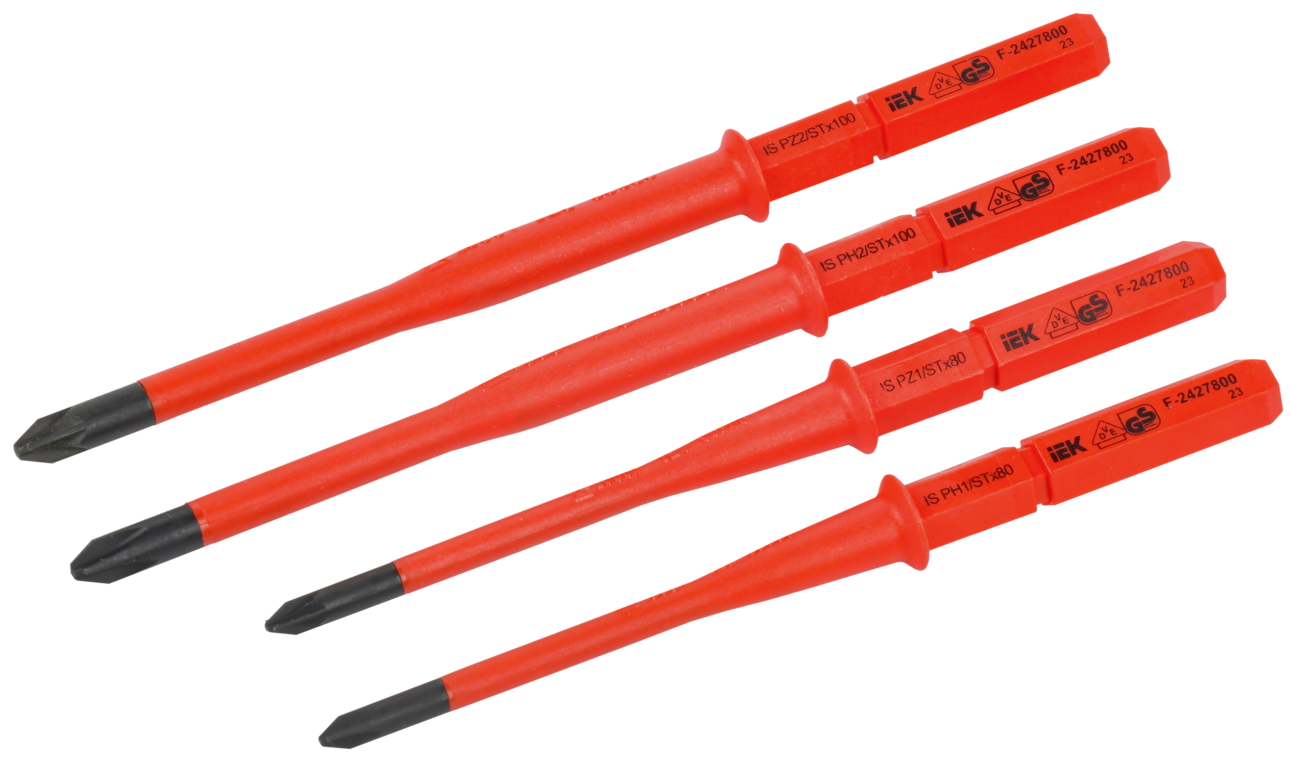 ARMA2L 5 Набор диэлектрических жал SLIM PH/SL-PZ/SL 4шт IEK A2L5-SH21D-BI-1-T2-304