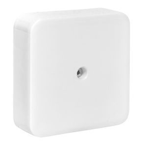 Коробка разветвительная КМР-030-030кг наружная (75х75х26) белая с клеммником EKF plc-kmr-030-030kg