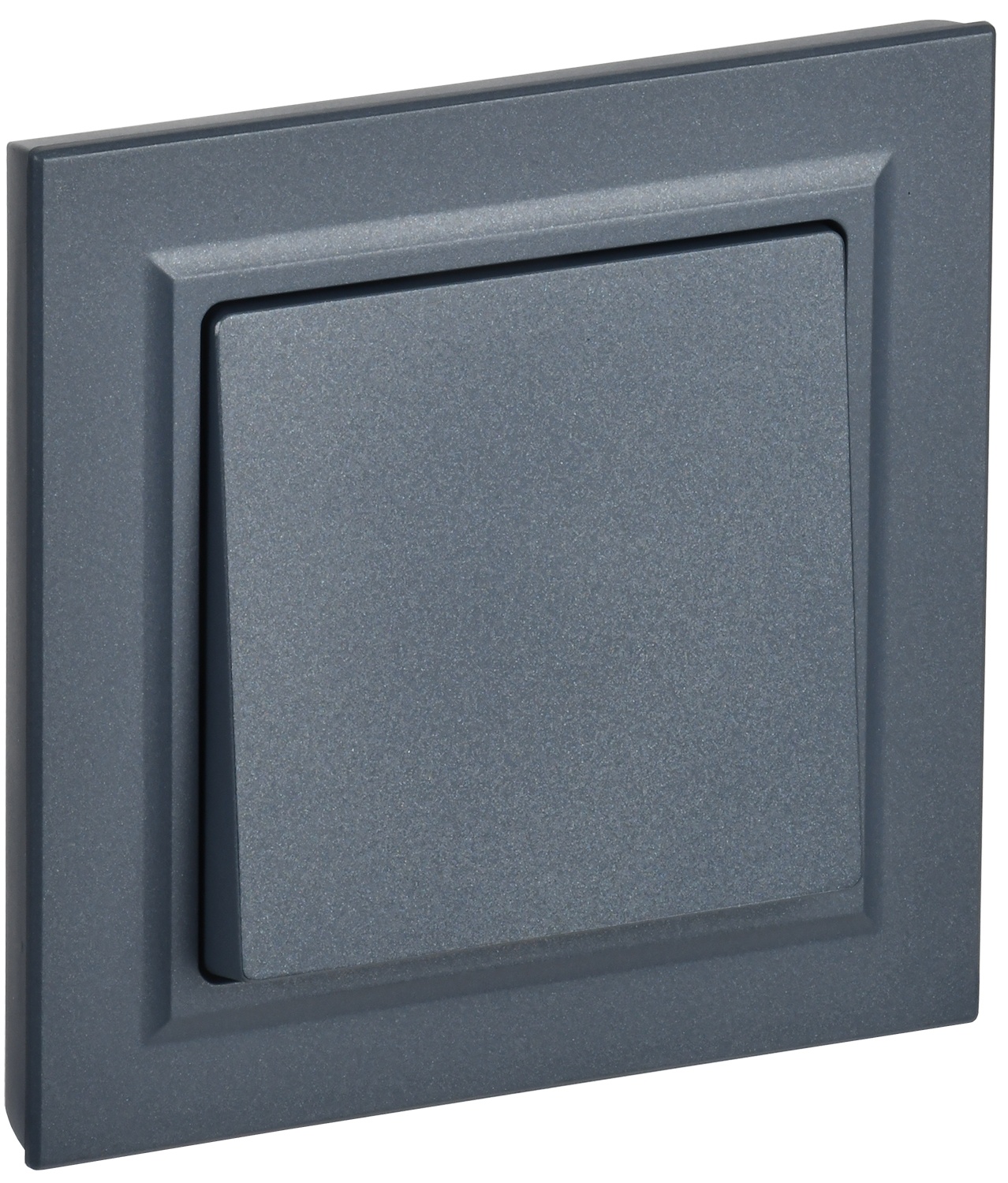 BRITE Выключатель 1-клавишный 10А в сборе ВСР10-1-0-БрМ маренго IEK BR-V10-0-10-K35-F