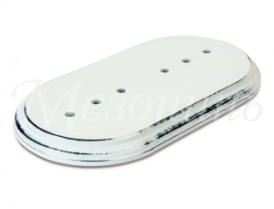 Подложка двухместная "Элегант", цвет- белый прованс, ТМ "МЕЗОНИНЪ" GE70712-37 GE70712-37