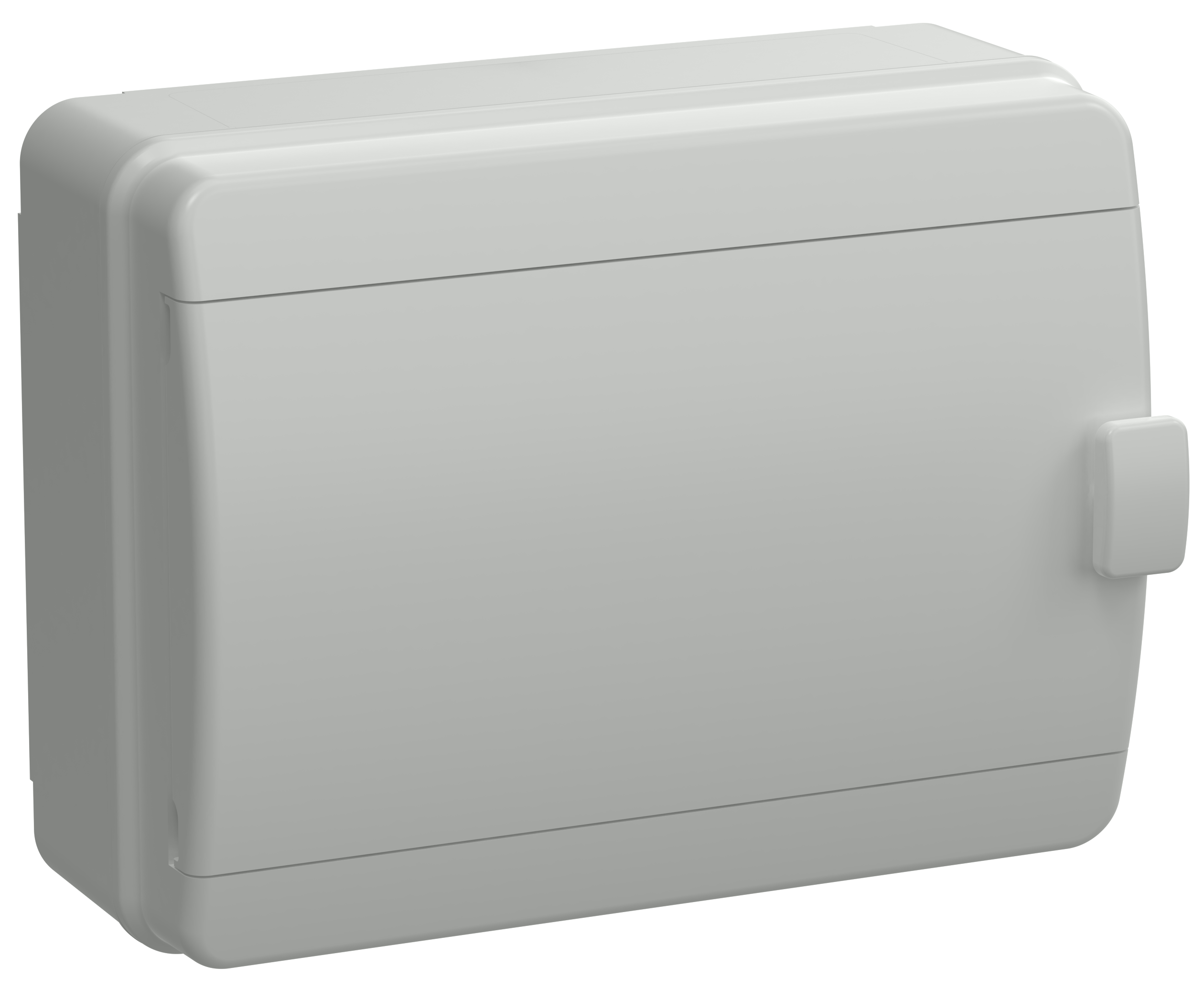 TEKFOR Корпус пластиковый КМПн-18 IP65 серая непрозрачная дверь IEK TF5-KP73-N-18-65-K03-K03