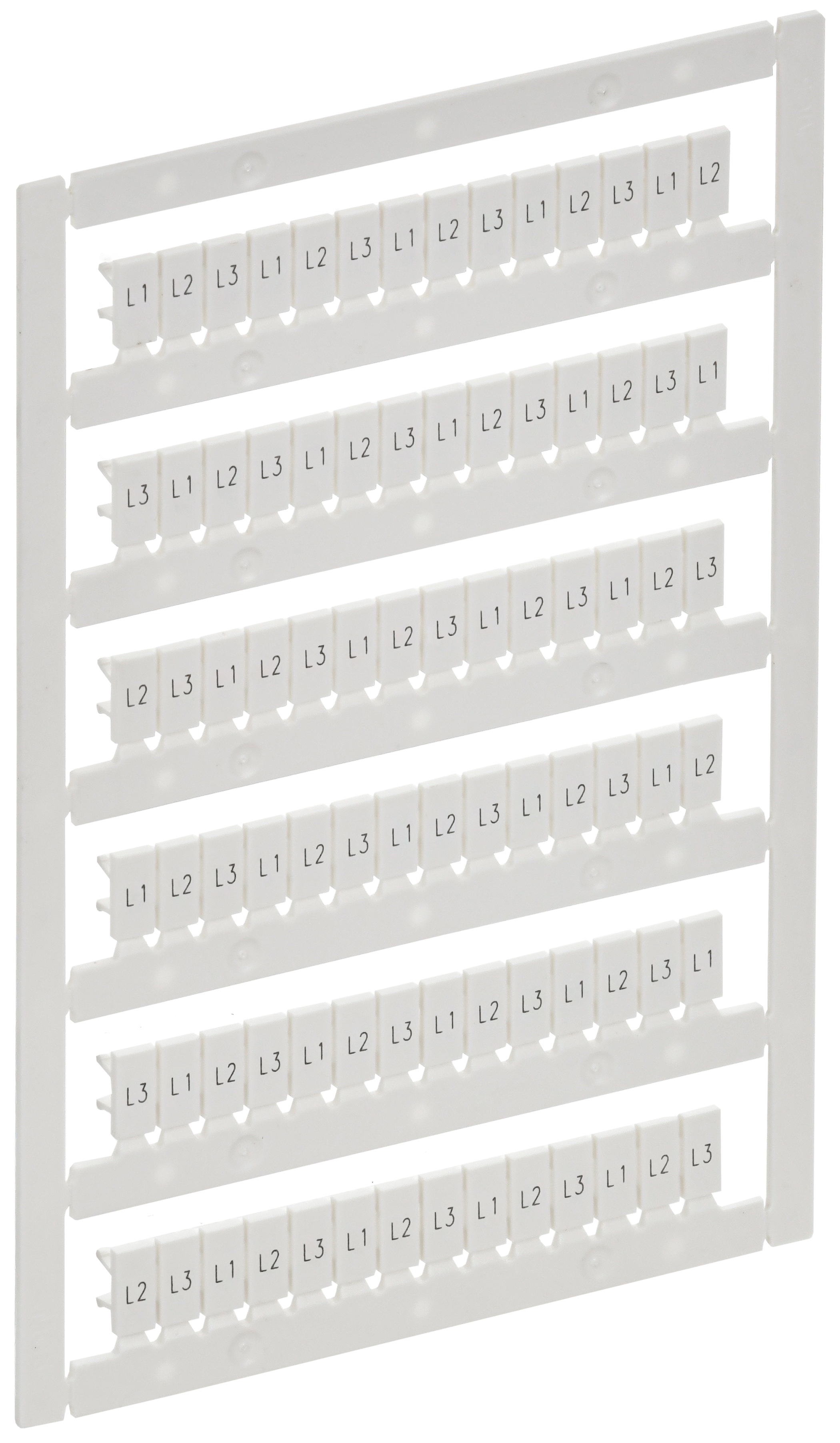 ARMAFIX Маркер для CTS/CP 2,5мм2 с символами "L1; L2; L3" IEK AF-CT10D-M-D25-22
