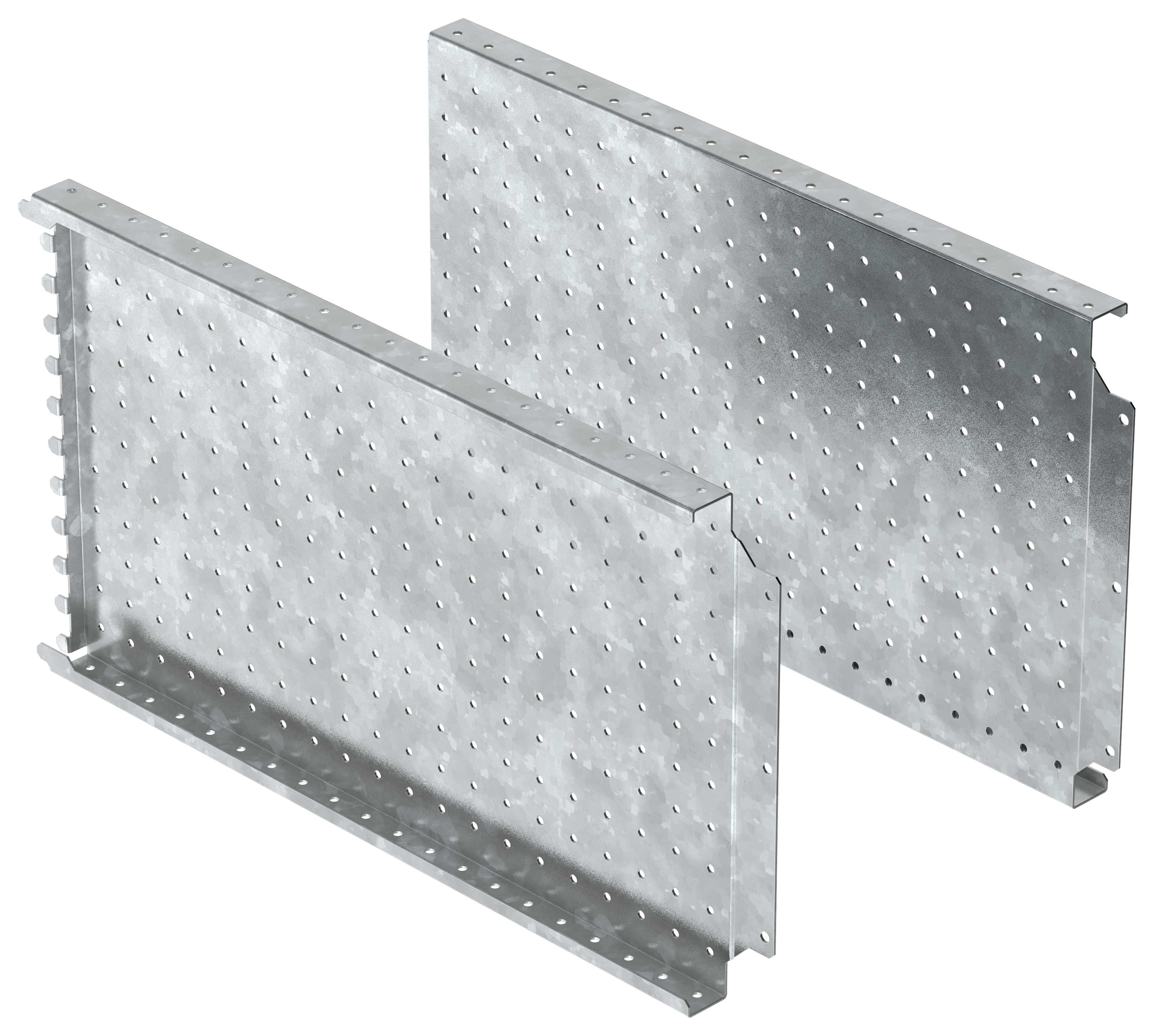 FORMAT Панель монтажная боковая перфорированная 300х600мм (2шт/упак) IEK FO-00-MPSP-030-060