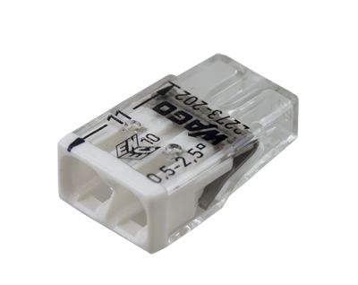 2273-202 Экспресс-клемма 2-проводная до 2,5 мм², (100 шт./уп.) WAGO 07-5131