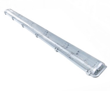 Светильник промышленный ДСП 12-2х18-001 прозрачный  для LED-ламп Т8 G13 2x1200 IP65