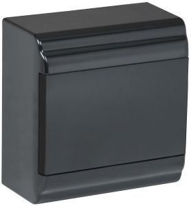 PRIME Корпус пластиковый ЩРН-П-6 модулей навесной черный IP41 IEK MKP13-N-01-06-41-K02