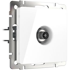 ТВ-розетка оконечная (белый) Werkel W1183001