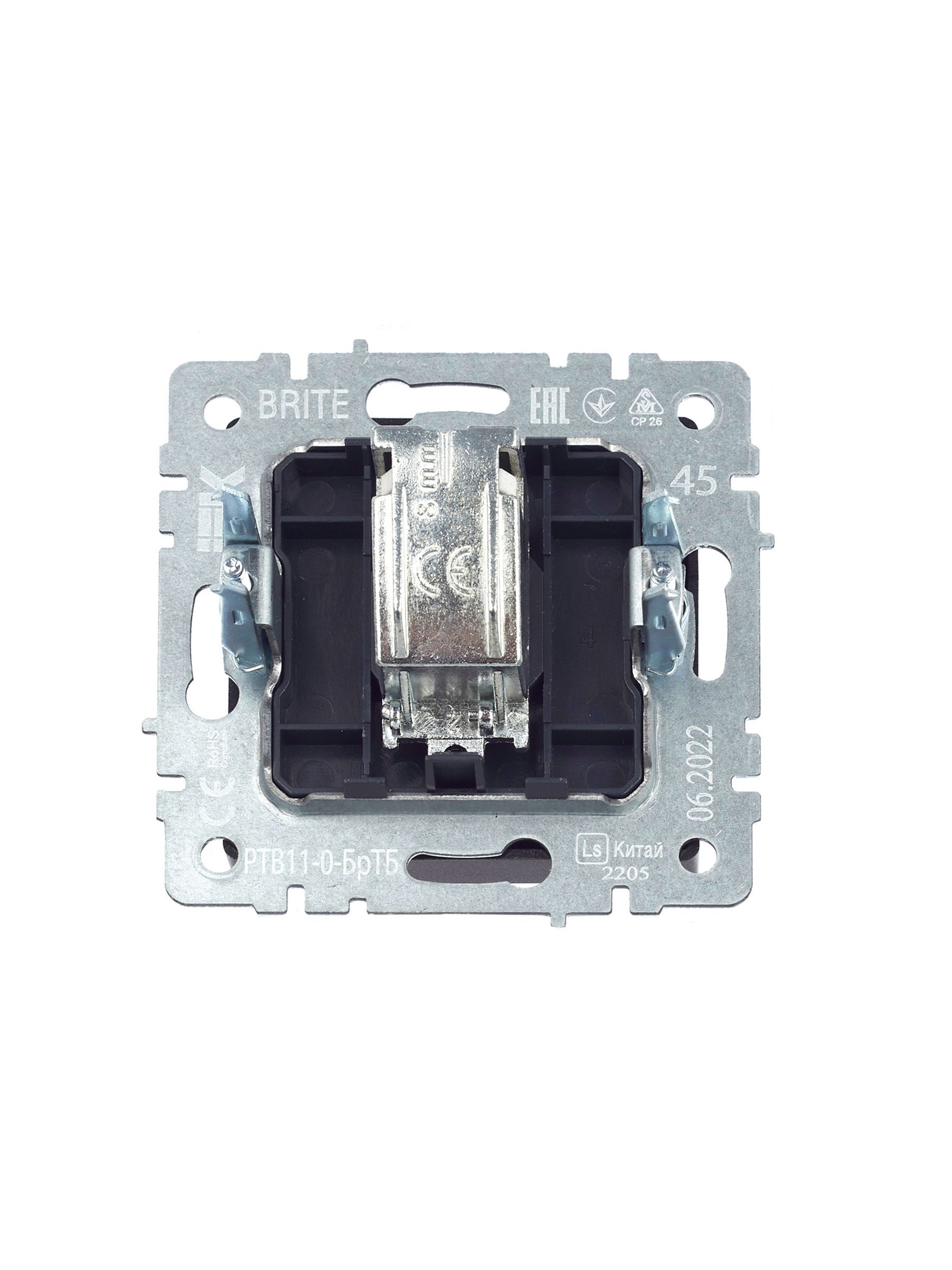 BRITE Розетка TV оконечная РТВ11-0-БрТБ темная бронза IEK - Фото 5