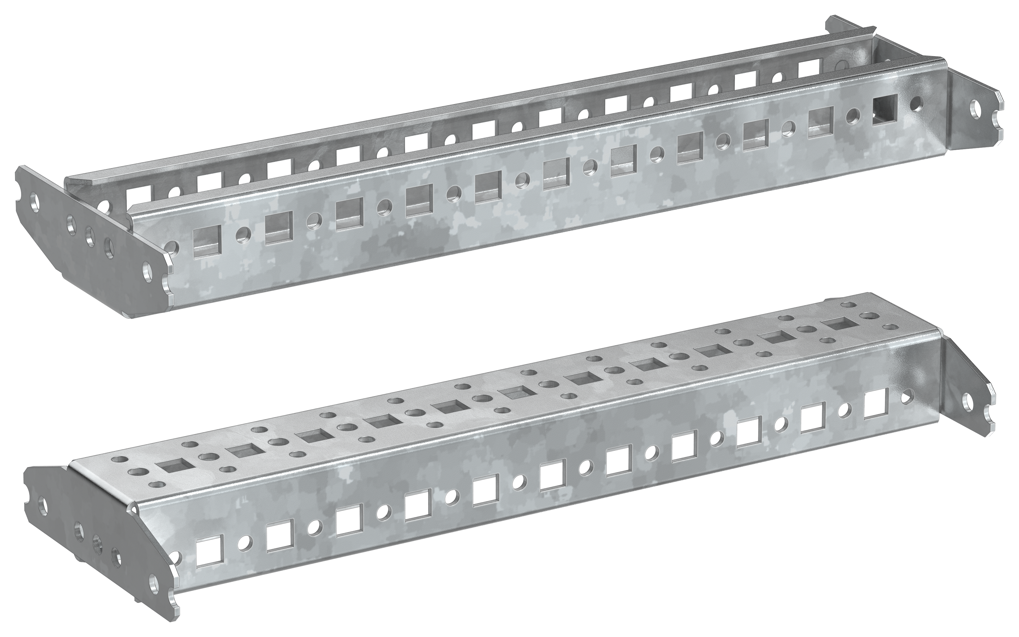 FORMAT Рейка монтажная тип C 400мм (2шт/упак) IEK FO-00-VRC-040