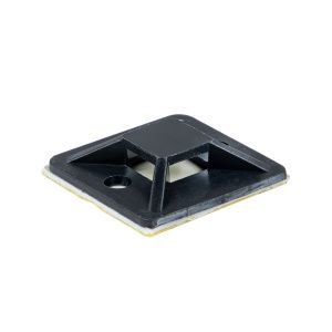 Площадка самоклеящаяся (25х25мм.) черная (100шт.) EKF plc-25x25-b