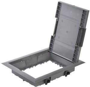 PRIMER Лючок напольный на 24 модуля ONFLOOR 24 IEK KNL-80-16-7012