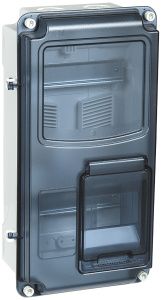 KREPTA 3 Корпус пластиковый ЩУРн-П 1/8 IP66 PC IEK MSP1-N-08-66-L