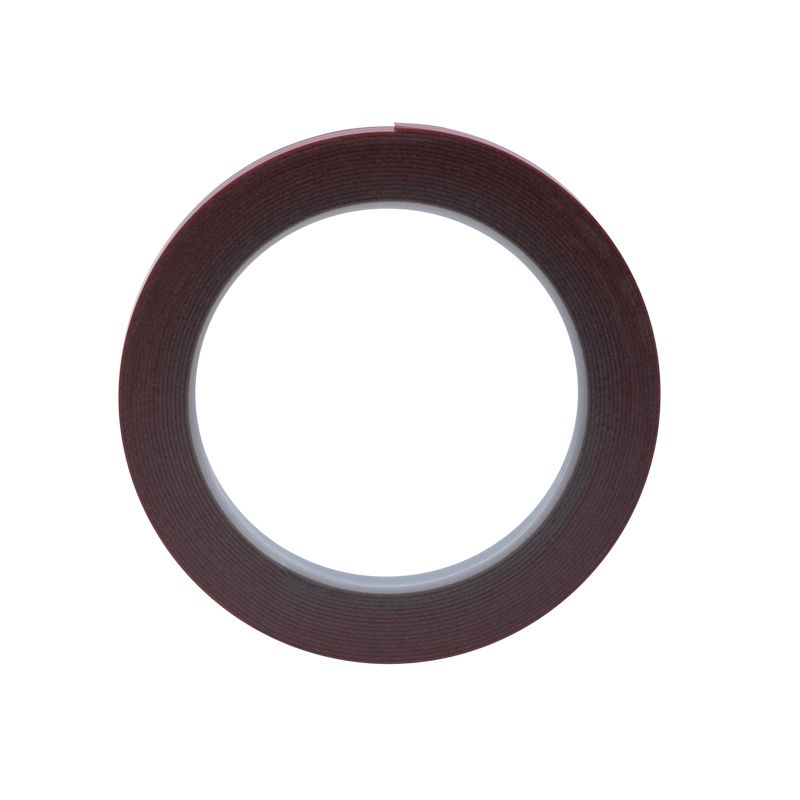 Двухсторонний скотч REXANT, серый, на HBA акриловой основе, 9 мм, ролик 5 м - Фото 2