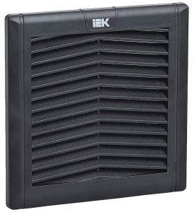 Фильтр с решеткой для вентилятора ВФИ 65-105м3/час черный IEK YVR10D-EF-065-55-K02