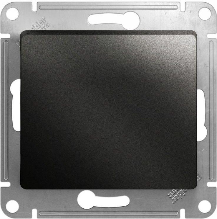 Выключатель 1-кл. СП Glossa 10А IP20 (сх. 1) 10AX механизм антрацит SE GSL000711