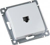 MASTER бел. Розетка тел. 1*RJ11 РСТ-400