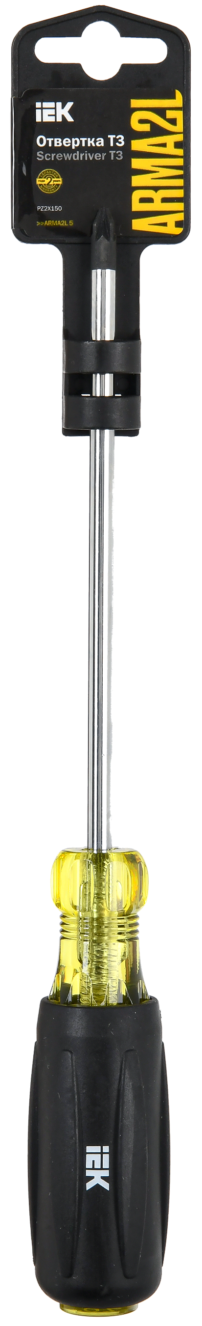 ARMA2L 5 Отвертка PZ2х150 Т3 IEK - Фото 2