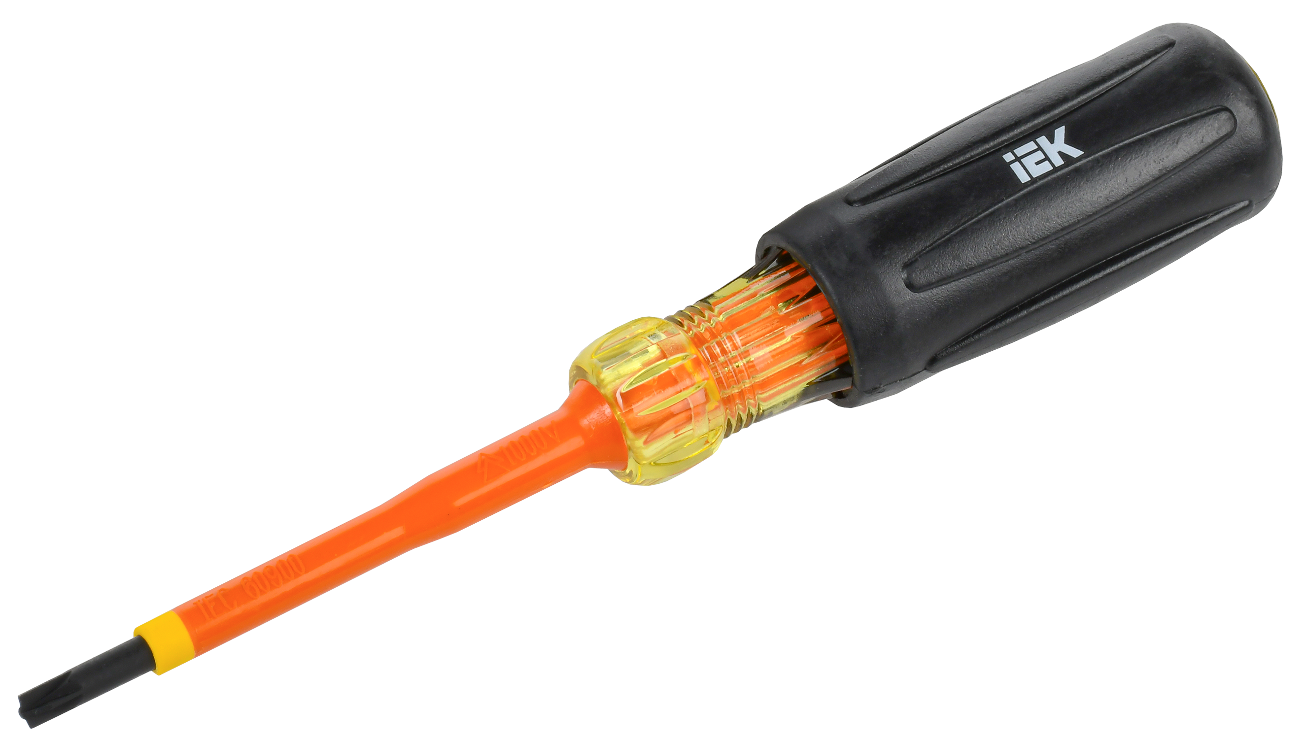 ARMA2L 5 Отвертка диэлектрическая PZ/SL1х80 Т3 IEK A2L5-SC30-T3-ZS-10-080