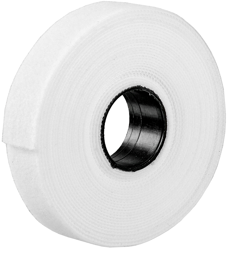 Хомут-липучка ХКл 20мм белый (5м/ролл) IEK UHL11-20-5M-K01