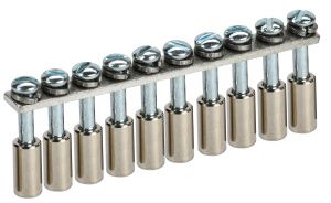 Перемычка в сборе для колодки клеммной CTS 2,5мм2 10PIN IEK YCT10-00-K03-002-A-10P