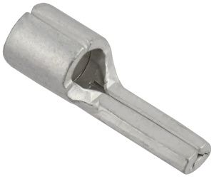 Наконечник штифтовой плоский НШП 10–12 без изоляции (100шт/упак) IEK UNN10-10-12