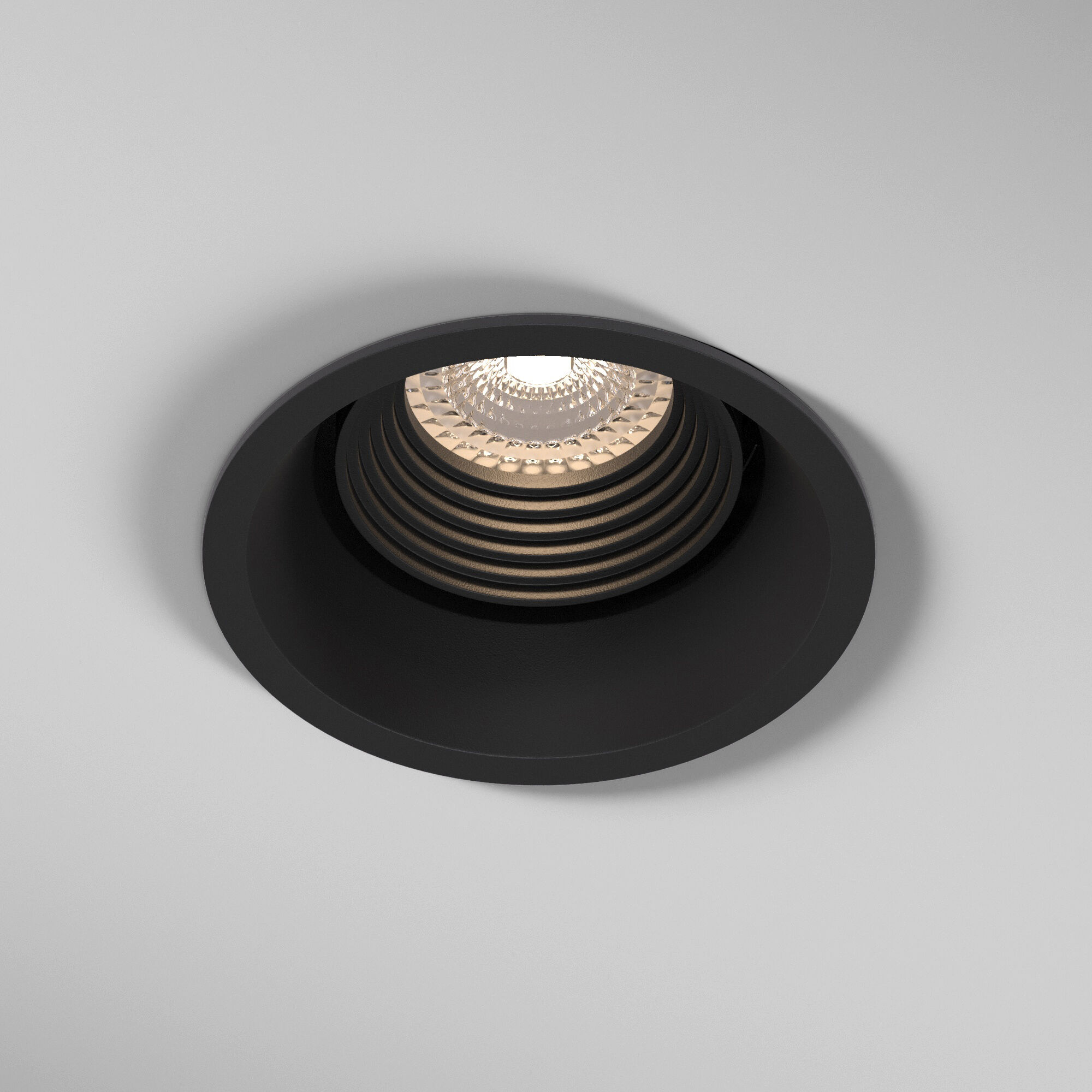 Светильник встраиваемый Punto черный 25016/01 Elektrostandard - Фото 2