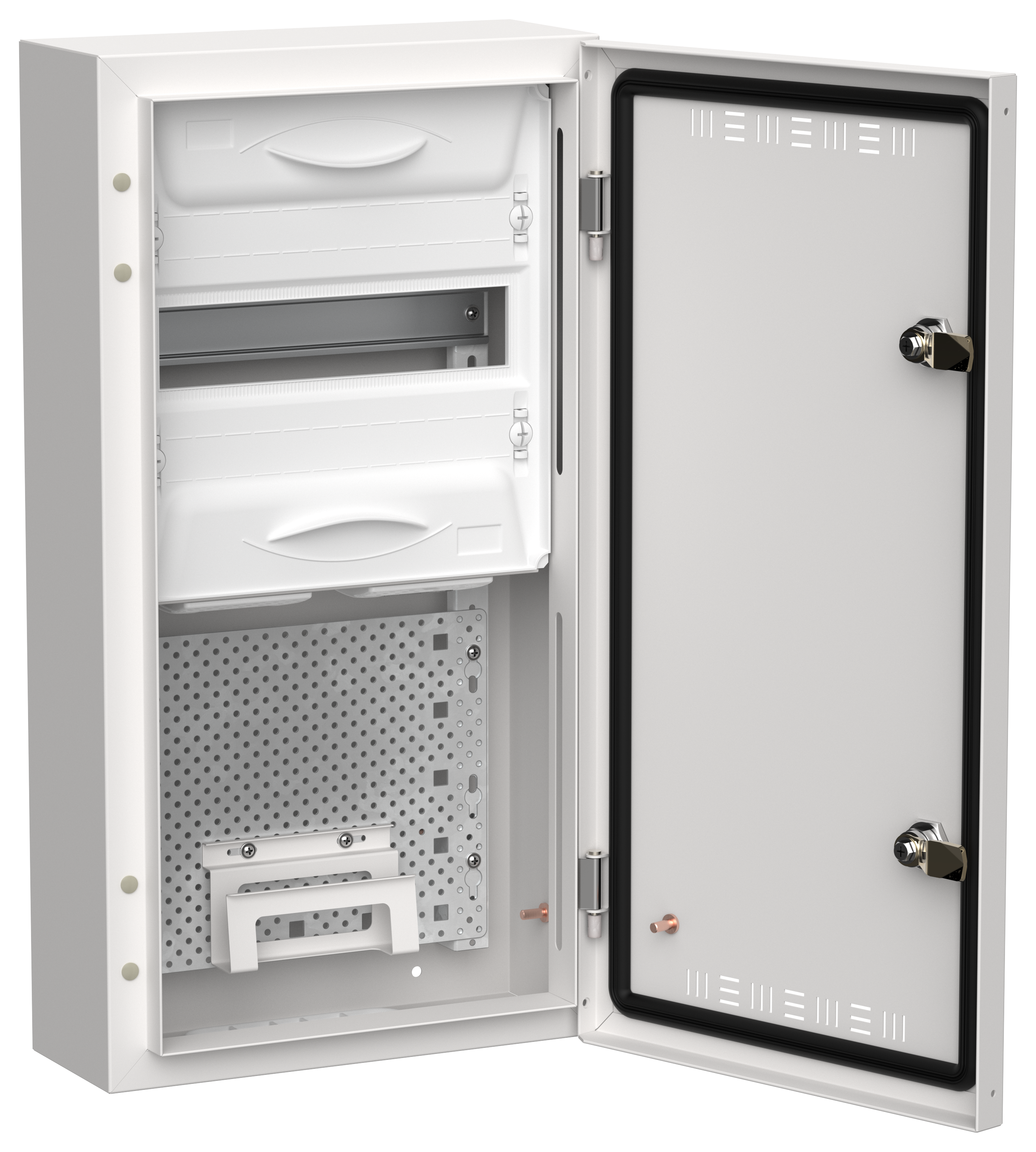 TITAN 5 Корпус комбинированный ЩРн-12 (1х36) 585х310х140мм IP30 белый IEK TI5-51-N-1X036-30