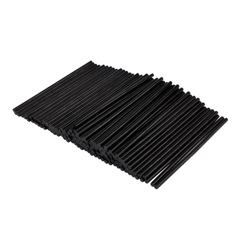 Стержни клеевые Ø7мм, 200мм, черные, 1кг (0,5кг + 0,5кг), пакет REXANT 09-1104-1