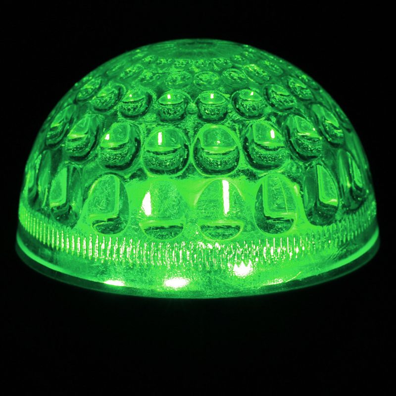 Лампа светодиодная, диаметр 50мм, Е27, 10 LED, 1Вт, ЗЕЛЕНЫЙ, прозрачная колба, 24В, постоянное напряжение NEON-NIGHT - Фото 5