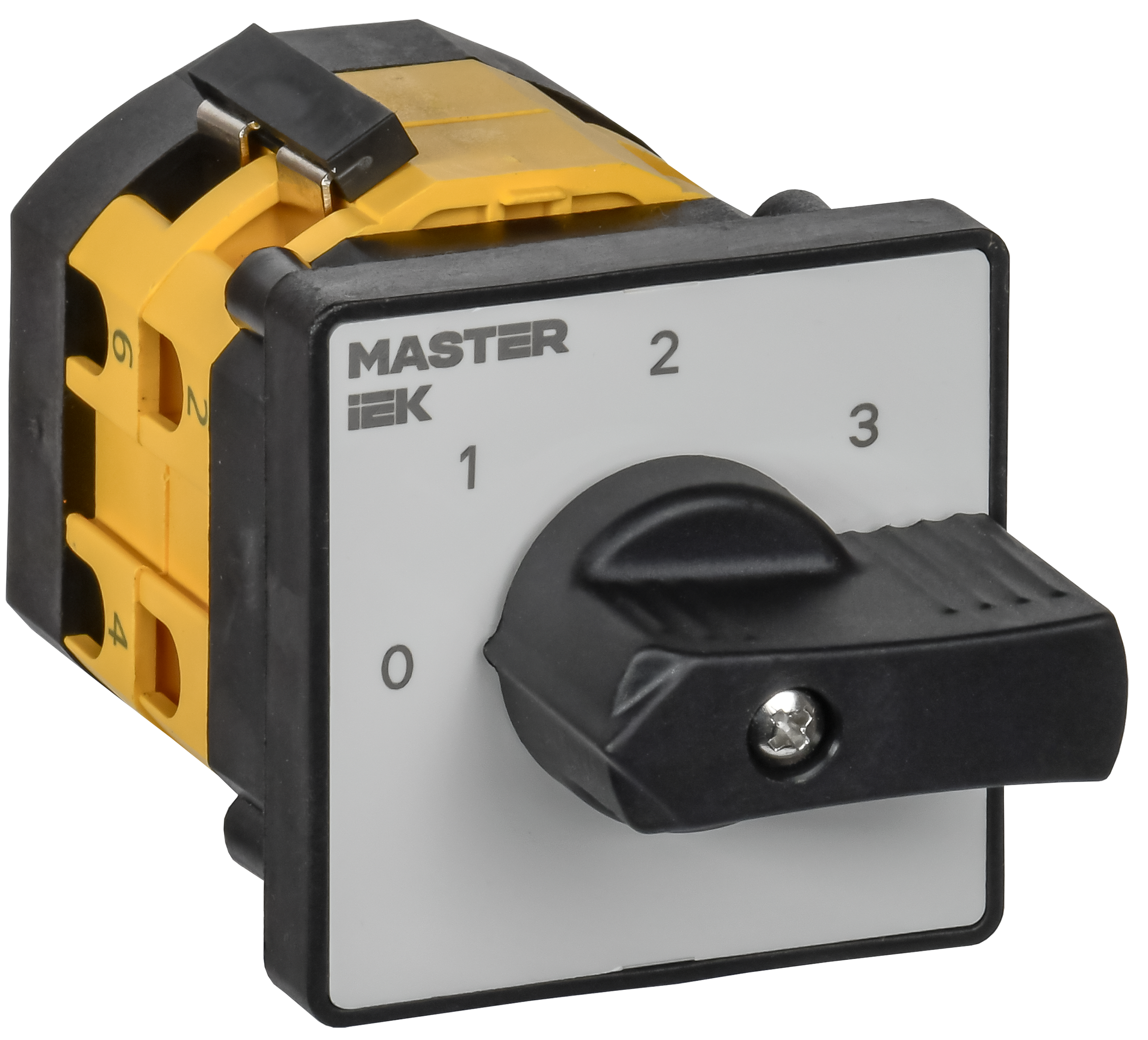 Переключатель кулачковый стандартная рукоятка 10А схема 108 IEK MI-CS10-010-108