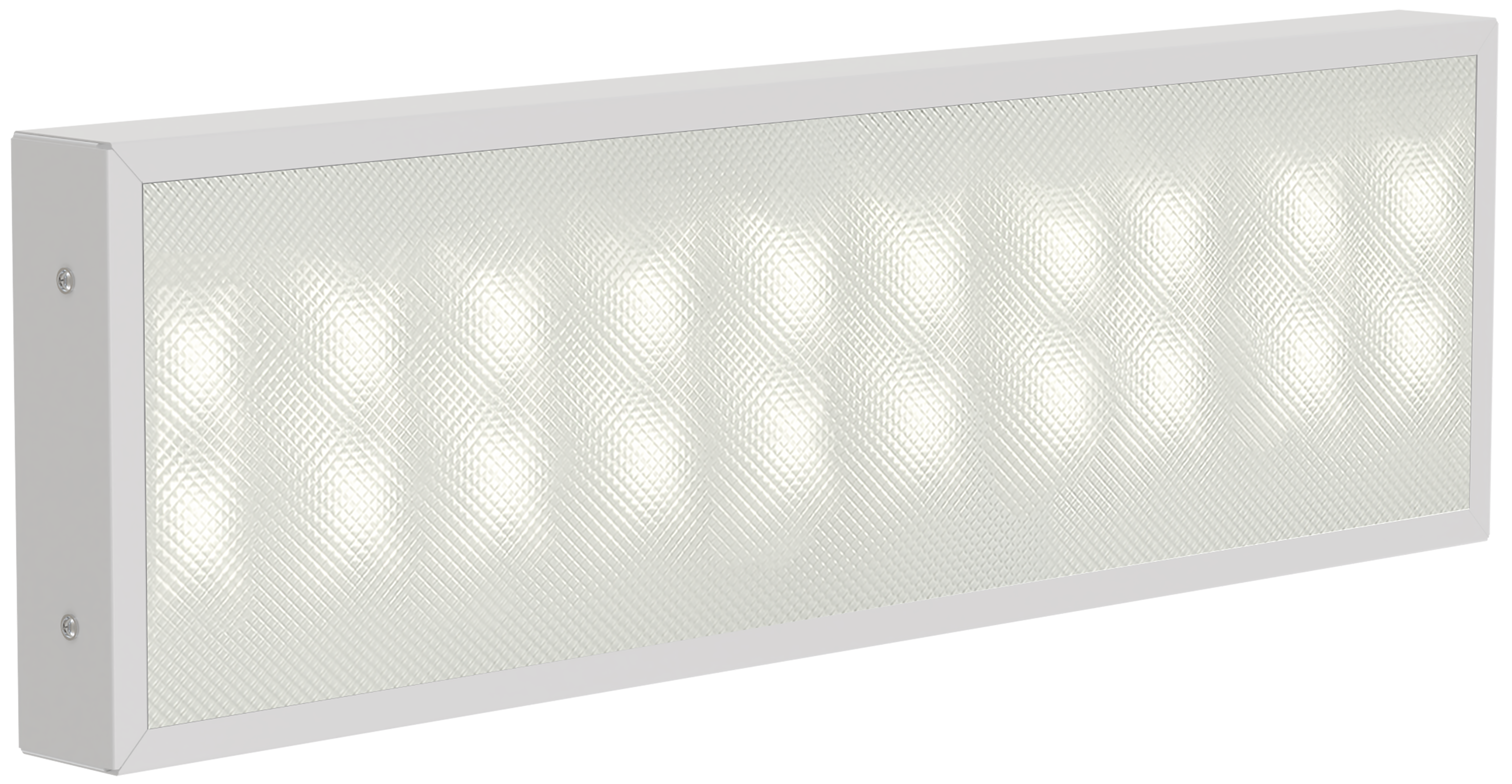 LIGHTING PRO Светильник светодиодный ДВО 1011 18Вт 4000К IP40 595х180мм призма IEK - Фото 3