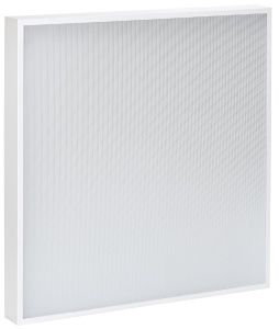 LIGHTING PRO Светильник светодиодный ДВО 2001 40Вт 4000К IP40 588х588мм Грильято микропризма IEK LTP-DVO2-2001-40-40-K01