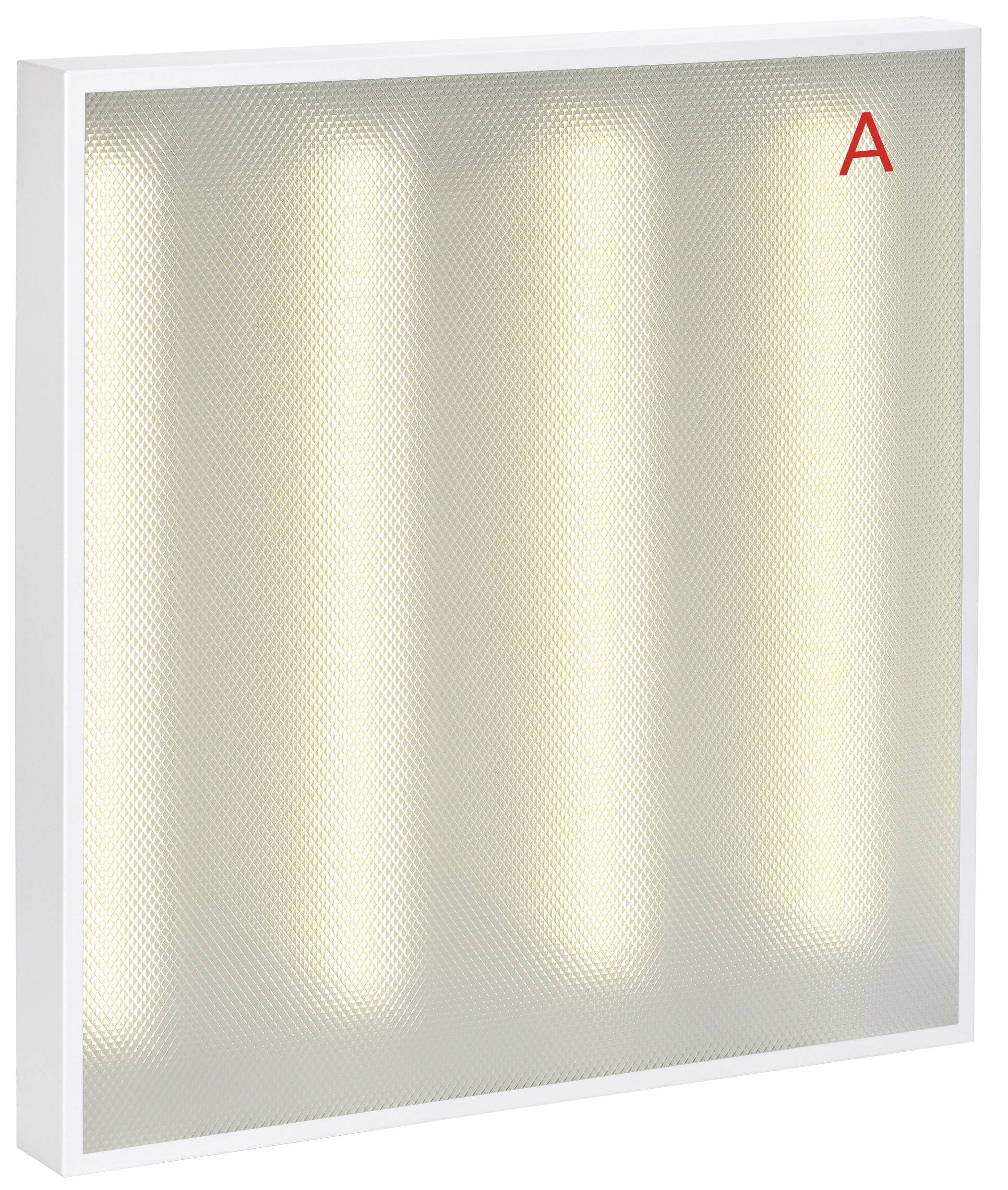 LIGHTING PRO Светильник светодиодный ДВО 2001A 45Вт 3000К IP40 588х588мм Грильято призма БАП 3ч IEK - Фото 6