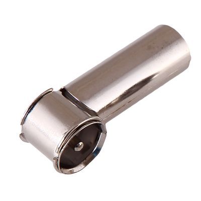 Переходник автоантенны, штекер Европа - гнездо Азия, угловой REXANT 16-0433