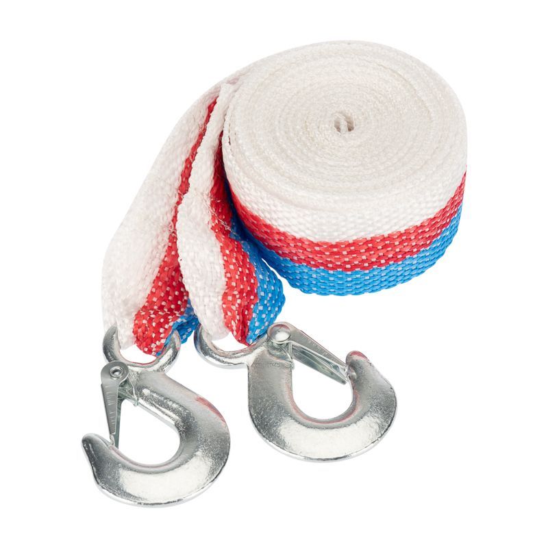 Трос буксировочный 3,5т, 5м, с двумя крюками REXANT 80-0223