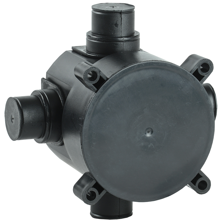 Коробка установочная d=70х72мм для монолитного строительства черная IEK UKM12-070-072-000-O-K02