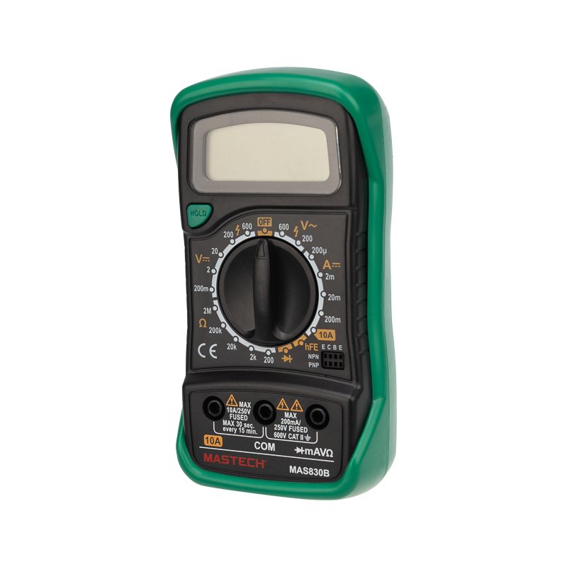 Портативный мультиметр MAS830B MASTECH - Фото 2