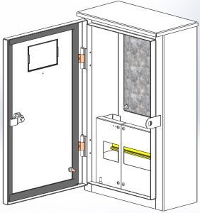 ЩУЭ-3/1 500х300х150 МППБ IP54 ЩУЭ-3-1-50.30.15-МППБ