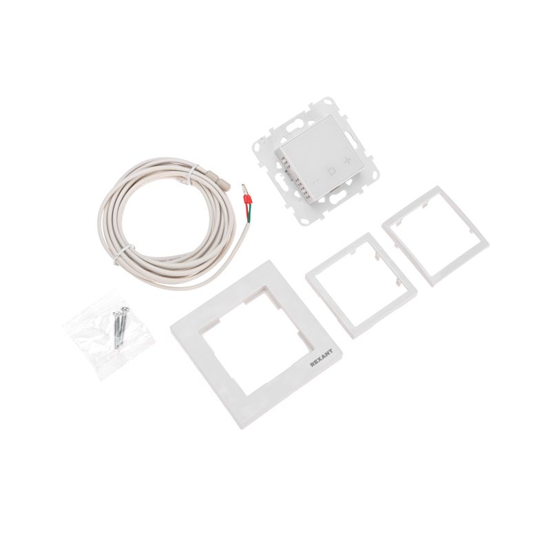 Терморегулятор цифровой RX-44W сенсорный, программируемый, с Wi-Fi, белый REXANT - Фото 4