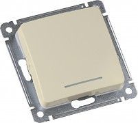 MASTER сл.к. Выключатель 1-кл. с подсветкой ВС10-412-01 ВС10-412-01