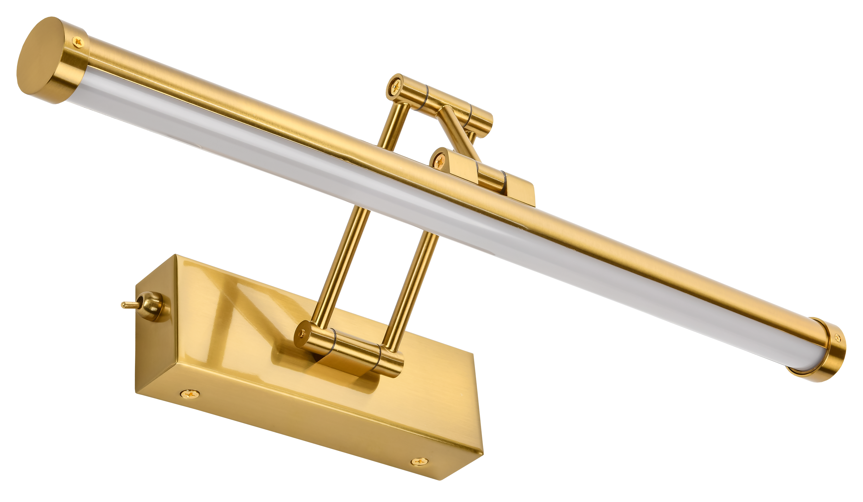 LIGHTING Светильник светодиодный 5115 настенный 8Вт 4000К IP44 латунь IEK LT-DBB0-5115-08-40-K49